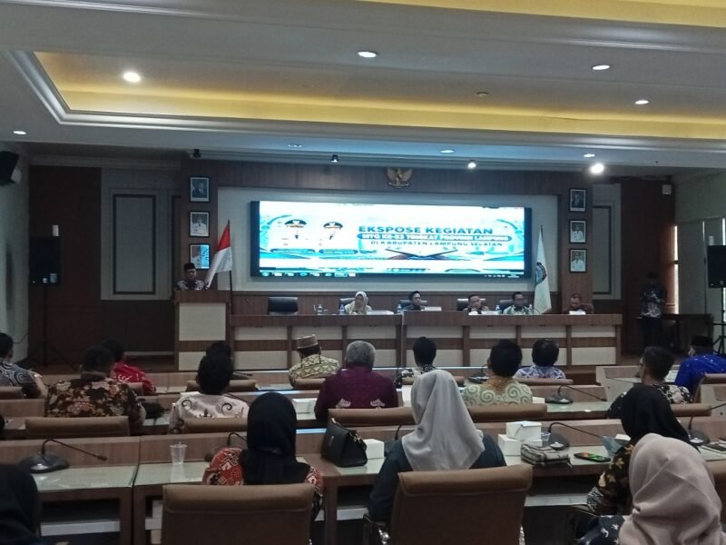 Ekspose Kegiatan MTQ ke -53 tingkat Provinsi Lampung. (Foto.Juwantoro) 