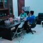 Asisten Bidang Pemerintahan dan Kesra Setdakab Lampung Selatan M. Darmawan tengah menguji pegawai yang akan naik pangkat